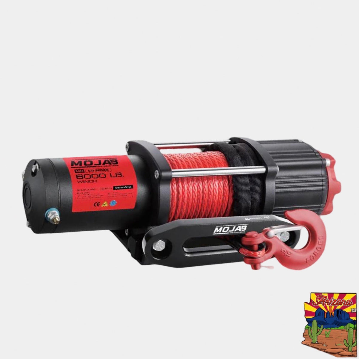 MOJAB MO6.0 Series 6,000 lb Electric Winch