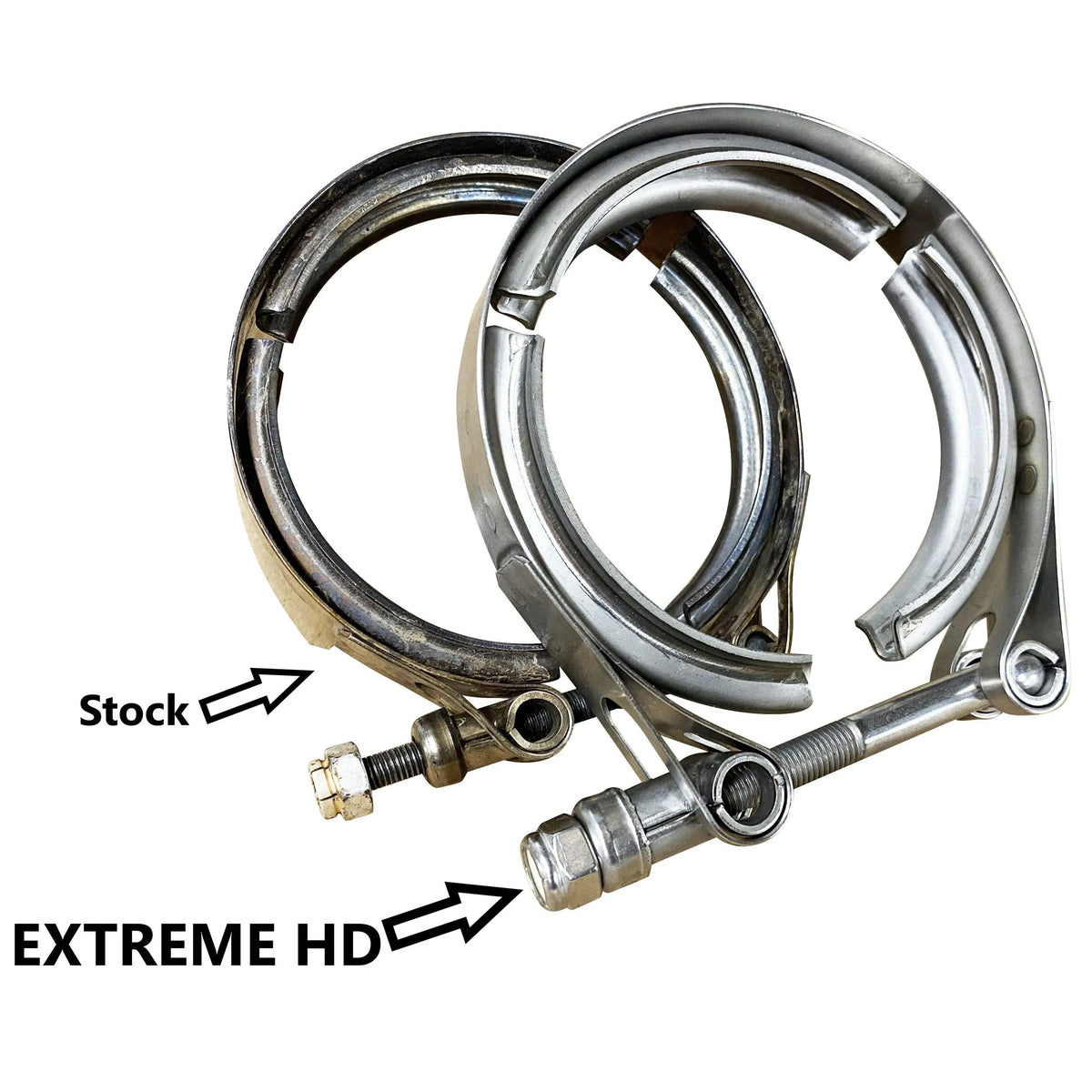 RPM Can-Am Maverick R " EXTREME HD " Turbo V-Band Clamp