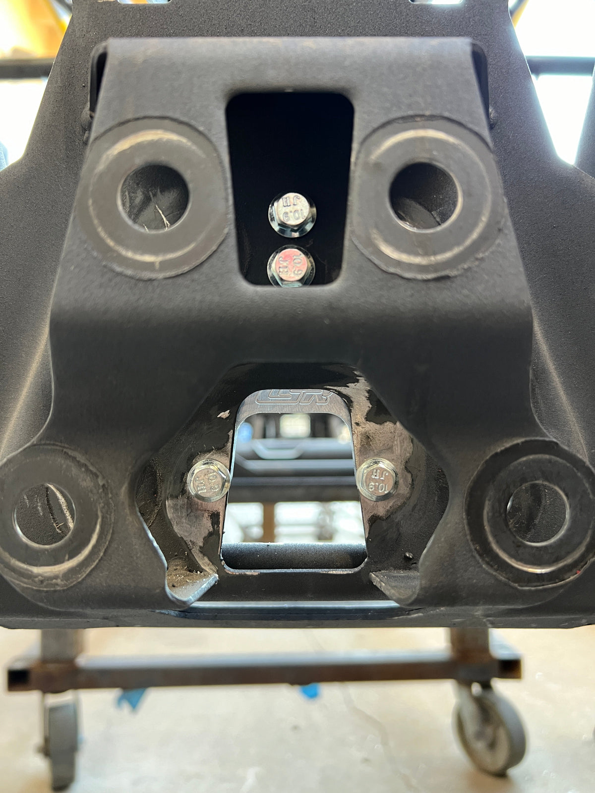 Can-Am Maverick R Radius Rod Nut Plate Kit