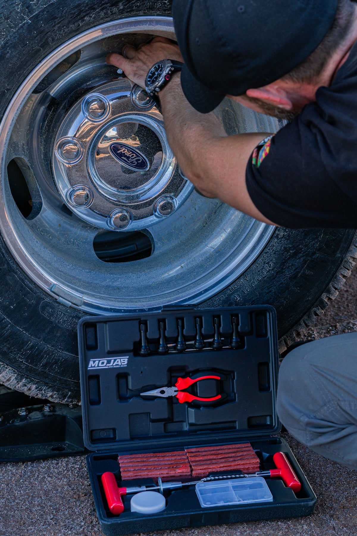 Tire Repair Kit (98 Pieces)