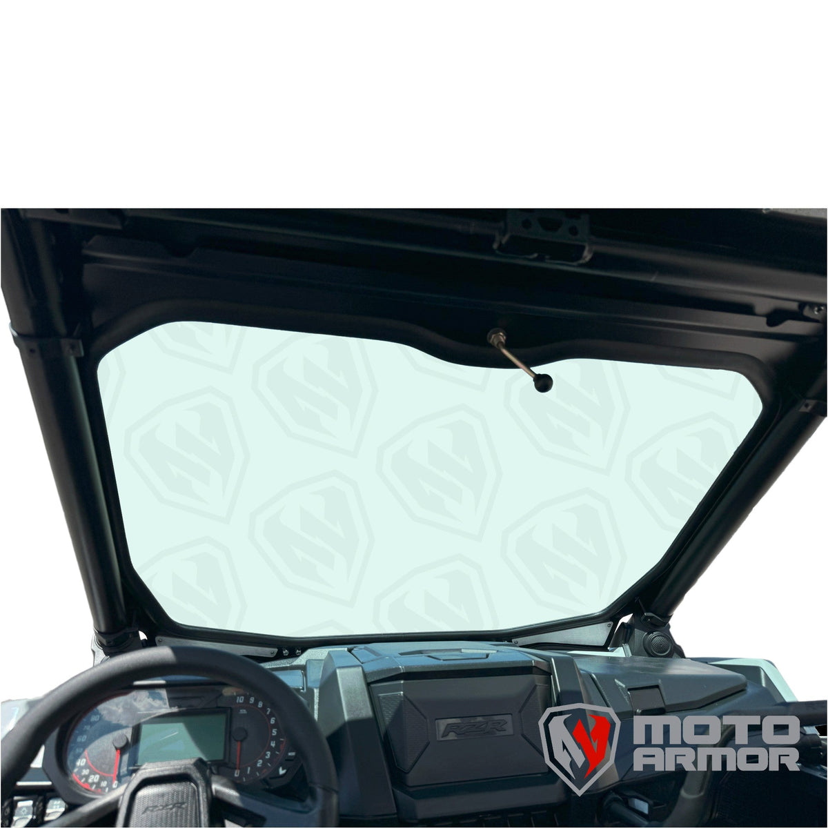 Moto Armor MAX Glass Windshield — Polaris RZR Pro XP / Turbo R / Pro R (2020–2024; Select Model)