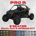 Polaris RZR Pro R 2 Seater Dual Rate Spring Kit (Universal Shock Fitment)