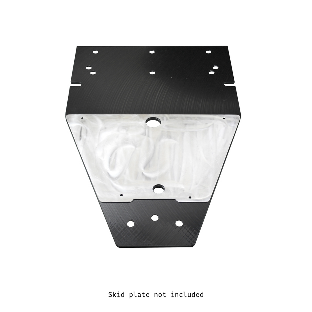 Polaris RZR Turbo R X-Brace for UHMW Skid Plate