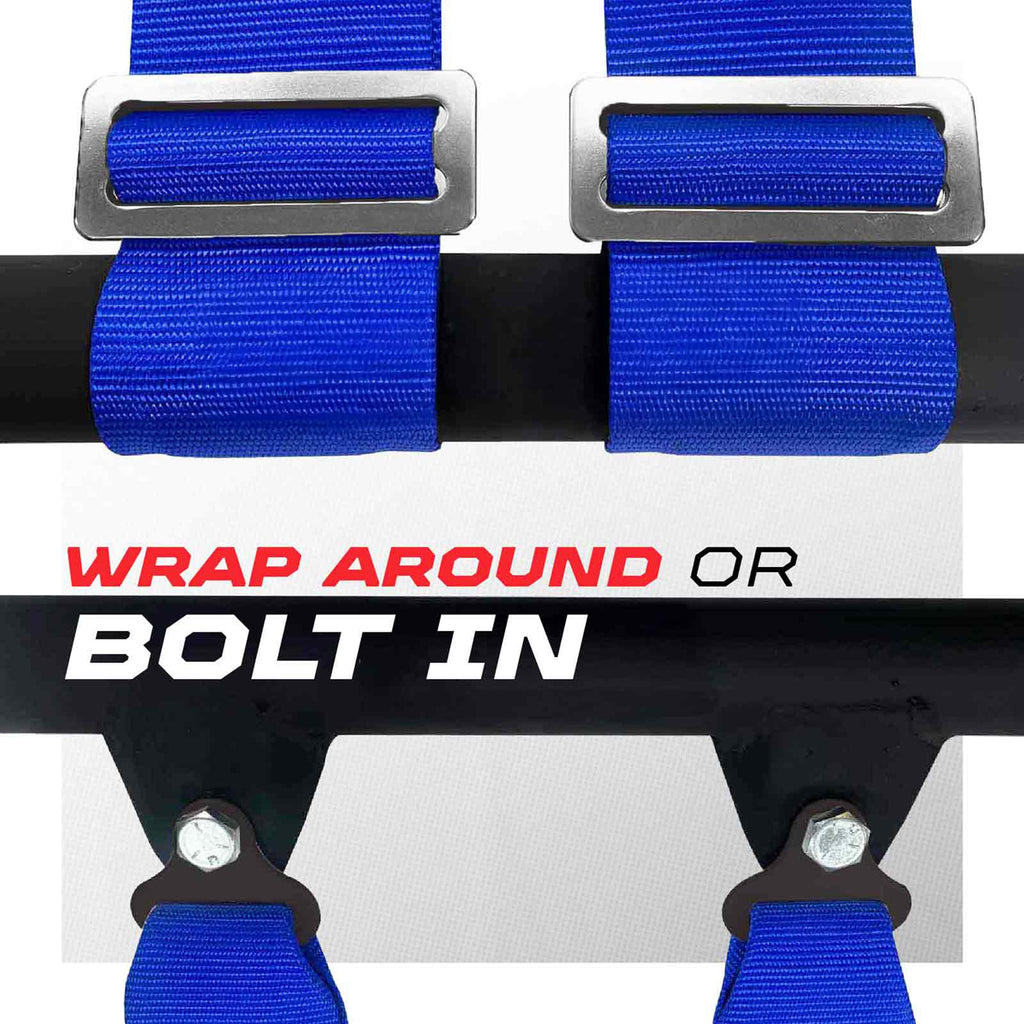 2" 5 Point Racing Harness – Pro Series Race Latch | 50 Caliber Racing