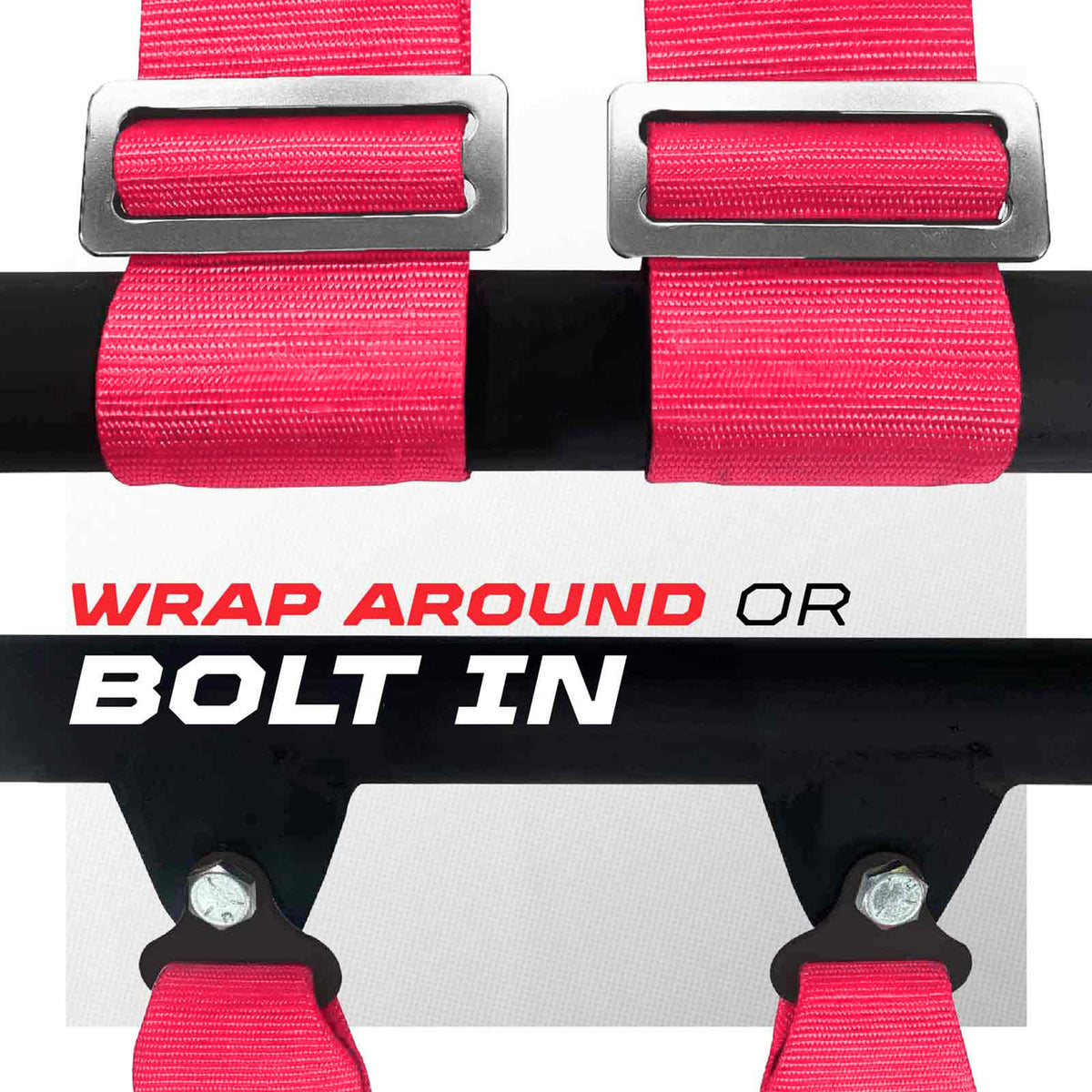 2" 5 Point Racing Harness – Pro Series Race Latch | 50 Caliber Racing
