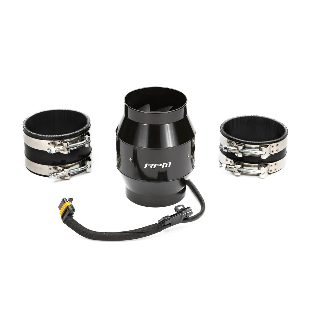 RPM RZR Pro XP, Pro S & Turbo R "ECF" Electric Clutch Blower Fan Kit - Lower Clutch / Belt Temperature