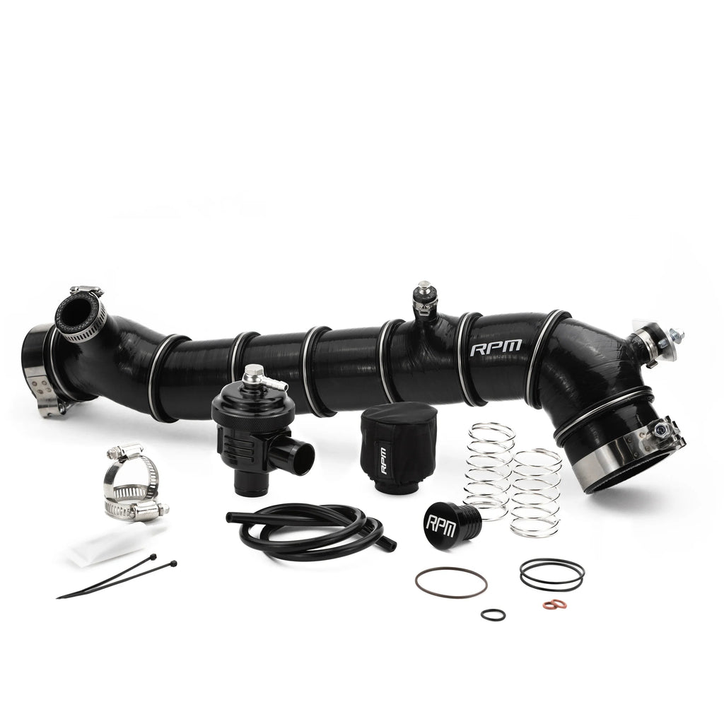 RPM Wire Reinforced 5ply Silicone Charge Tube - Polaris RZR Turbo XP PRO XPT Turbo S & Turbo R/Pro S