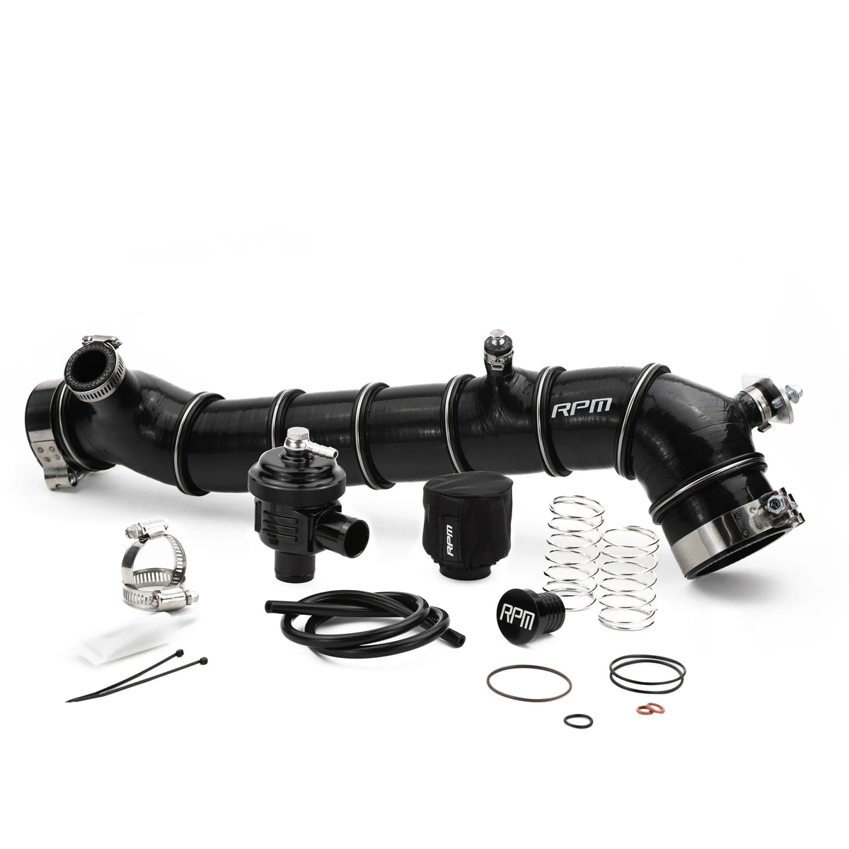 RPM Wire Reinforced 5ply Silicone Charge Tube - Polaris RZR Turbo XP PRO XPT Turbo S & Turbo R/Pro S