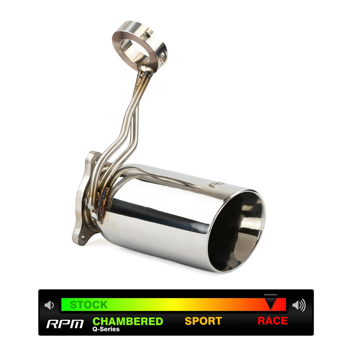 RPM Slip On Muffler Delete (Race Pipe) Pro XP, Pro S, Turbo R