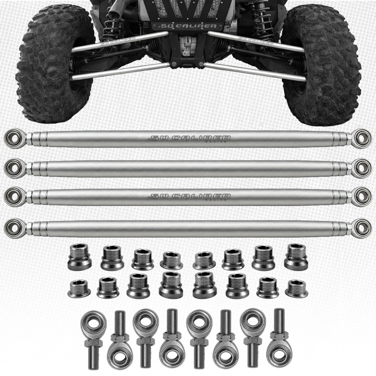 RZR Turbo S CNC Billet Radius Rods