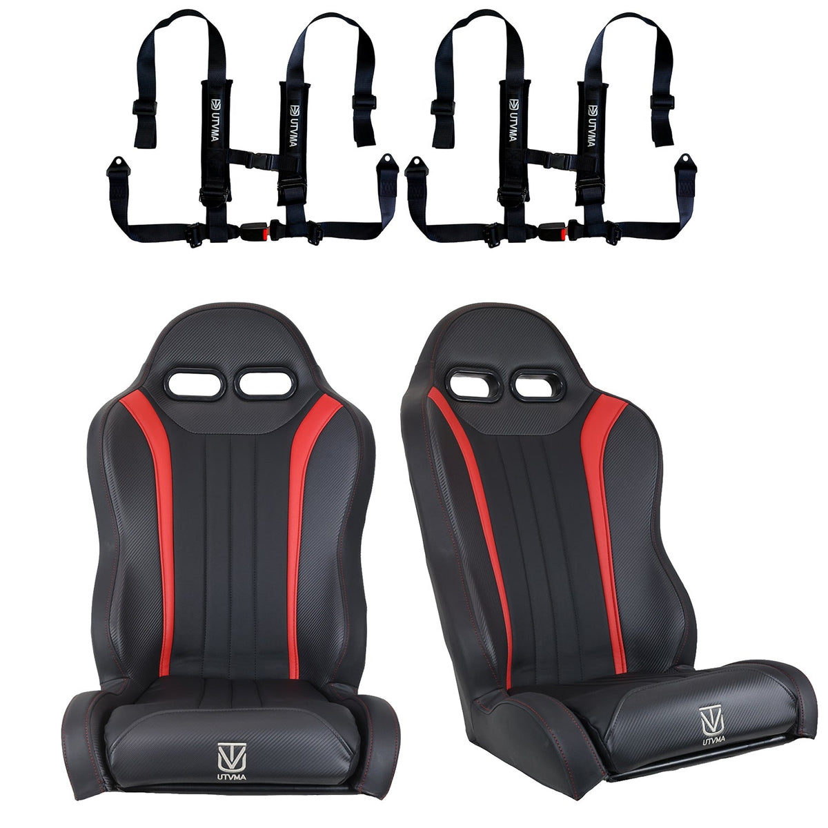 "Weekender" Series Pair of Front or Rear Suspension Bucket Seats RZR 1000 (XP, Turbo, Turbo S, Dynamix, Trail, High Lifter) 2014-2023