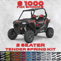 Polaris RZR S 1000 2 Seater Tender Spring Kit (Fox Shocks)