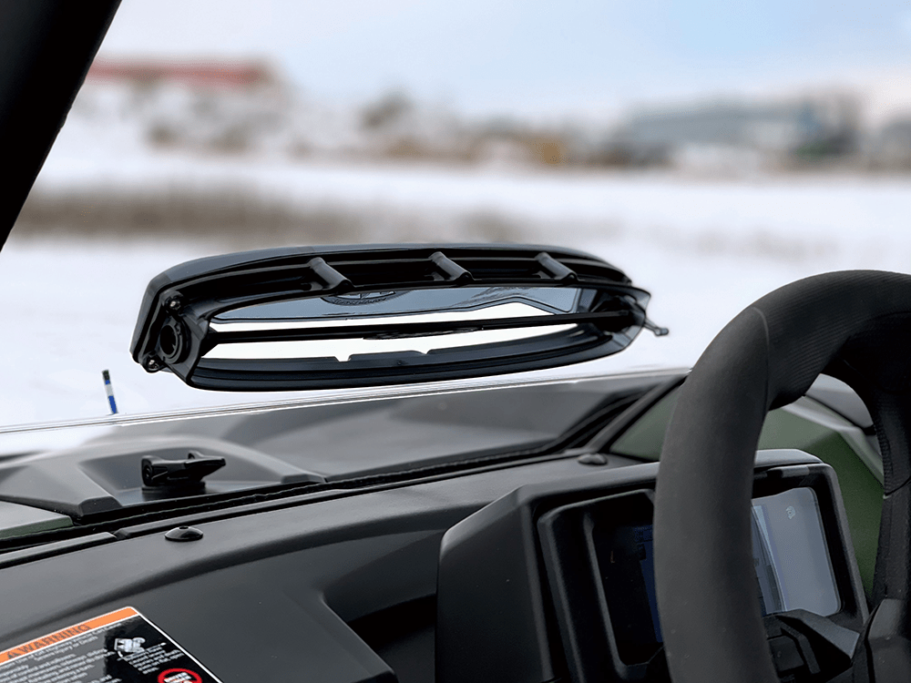 Spike Polaris RZR Trail 900 / Trail 1000 Front Vented Windshield — 2021+ Arched Cage