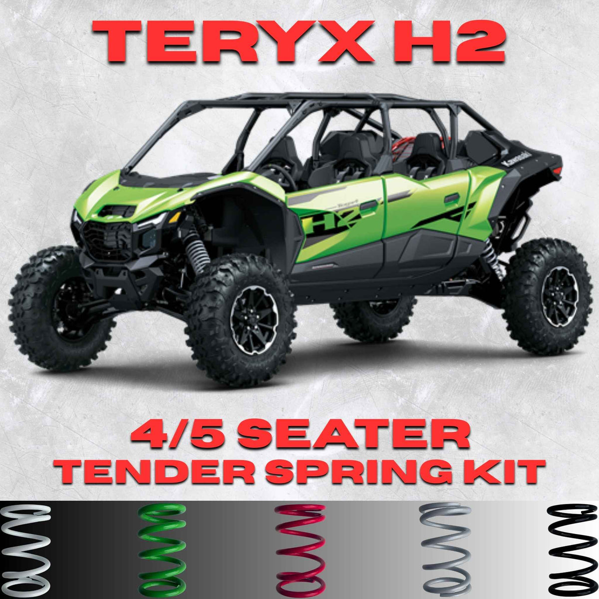 Kawasaki Teryx H2 4/5 Seater Tender Spring Kit