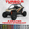 Polaris RZR Turbo R 2 Seater Tender Spring Kit (Fox Shocks)
