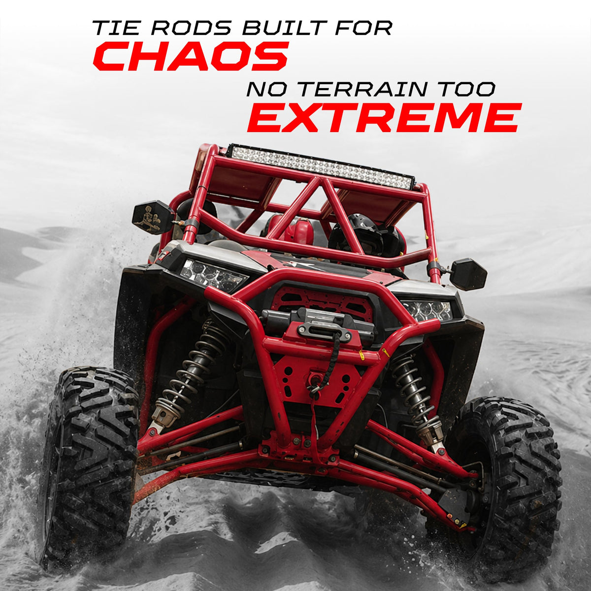 RZR Turbo S Heavy Duty Tie Rods