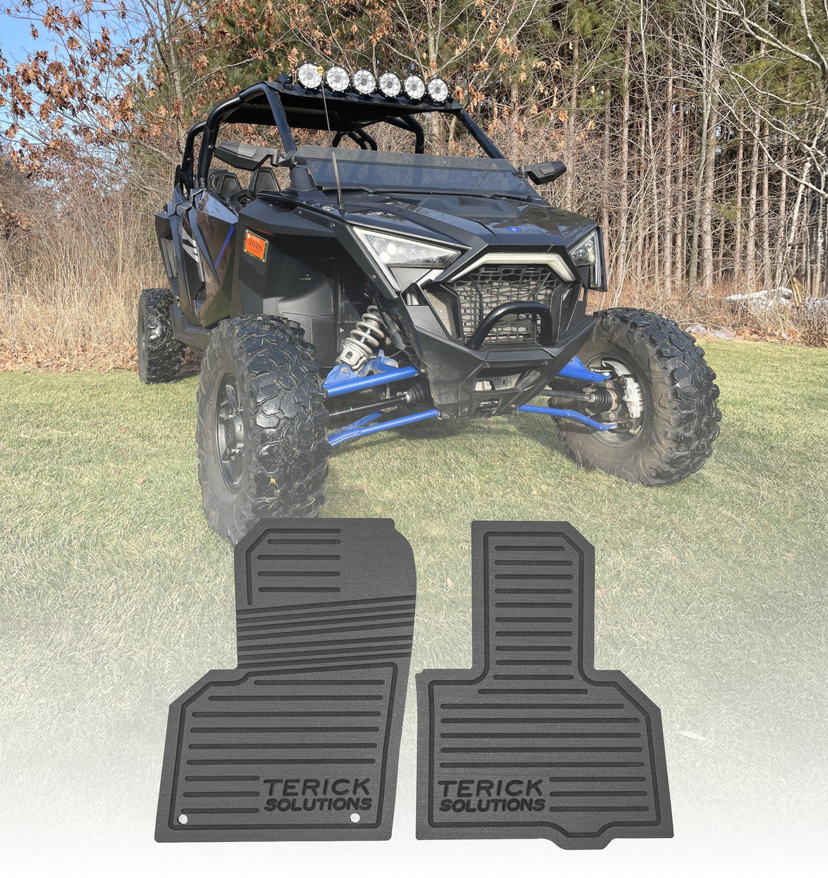 Polaris RZR Pro R Rubber Floor Mats