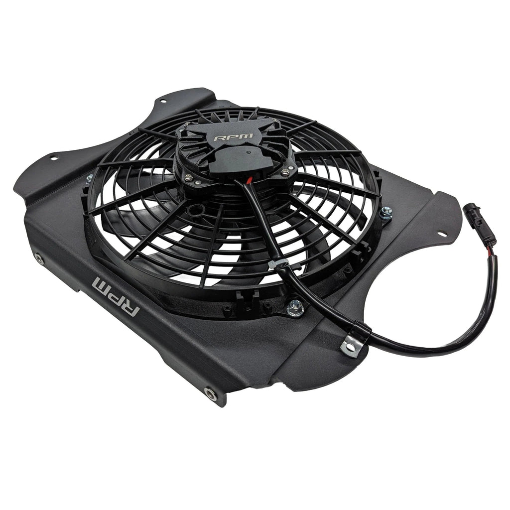 RPM Can-Am X3 2020-2026 Sealed Intercooler Fan Shroud and 10" 10 Blade Brushless Fan Upgrade