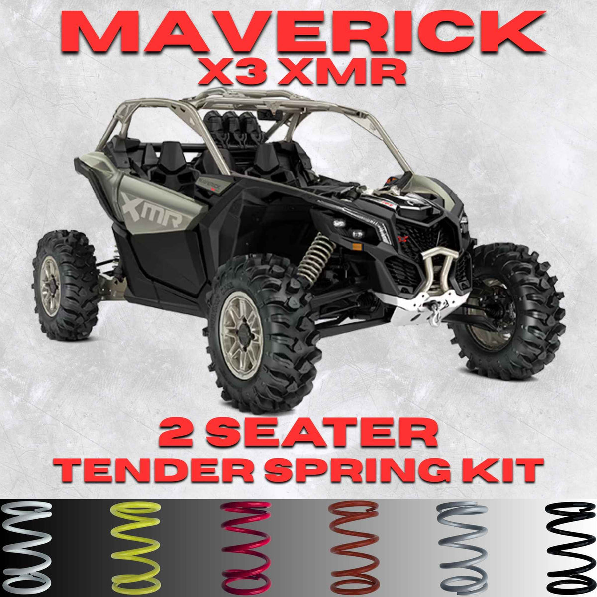 Can-Am Maverick X3 XMR 2 Seater Tender Spring Kit