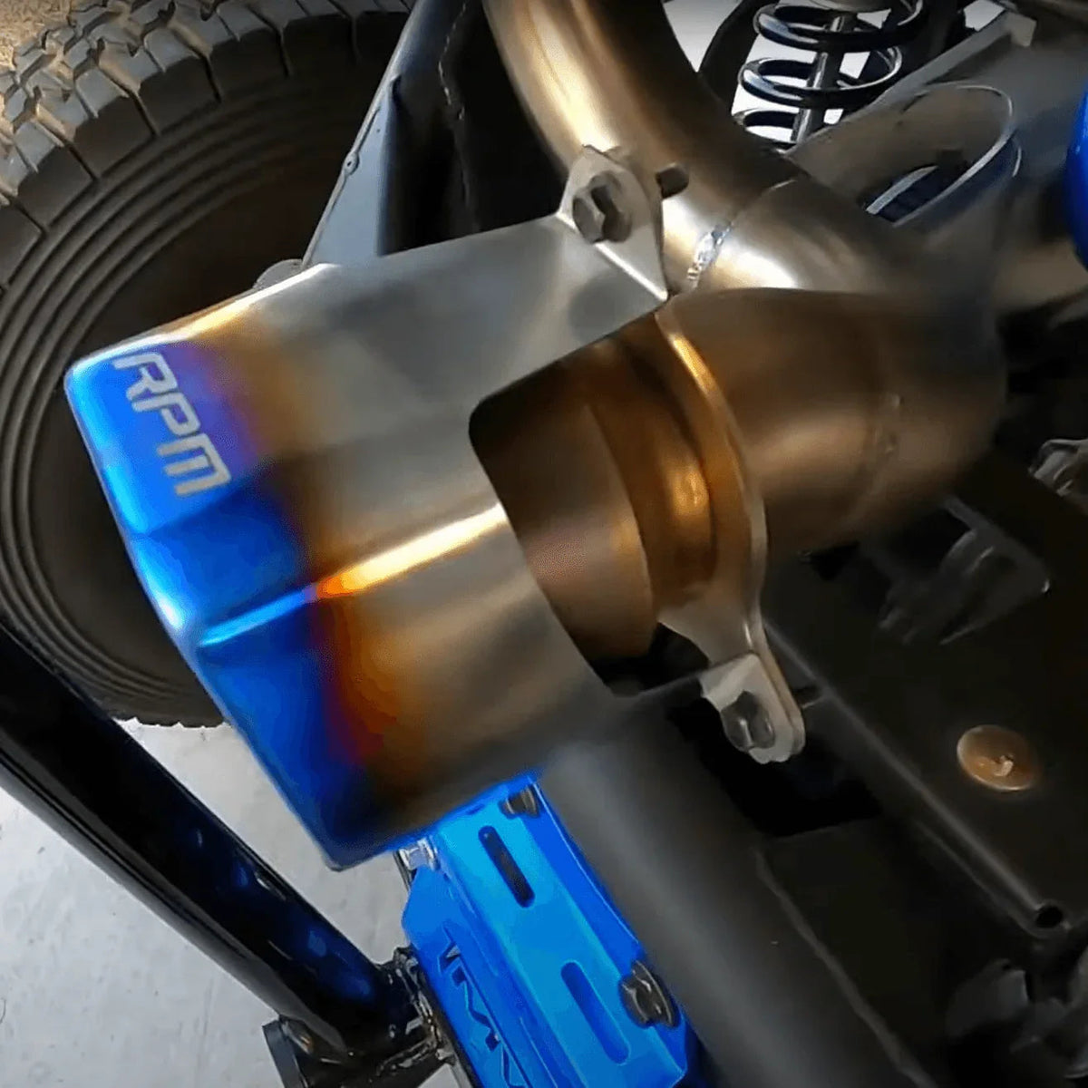RPM Can-Am X3 Stainless Replacement Colored Tip