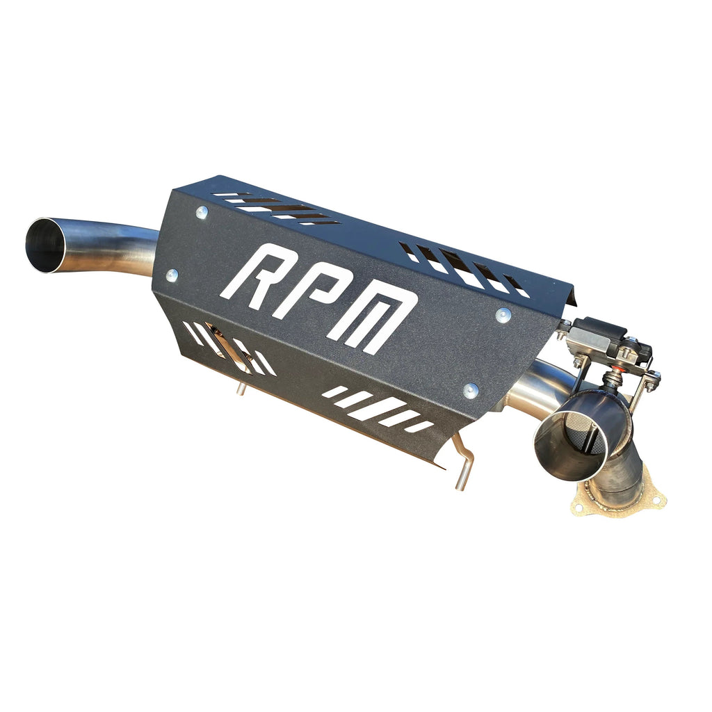 RPM RZR XPT E-Valve Muffler - Dual Tip Captains Choice Exhaust- 2016-2022 XPT XP Turbo S