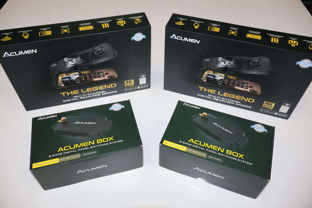 Acument Front/ Rearview mirror switch control system