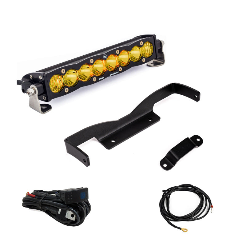 Can-Am Maverick R S8 10" Amber Shock Tower Light Kit