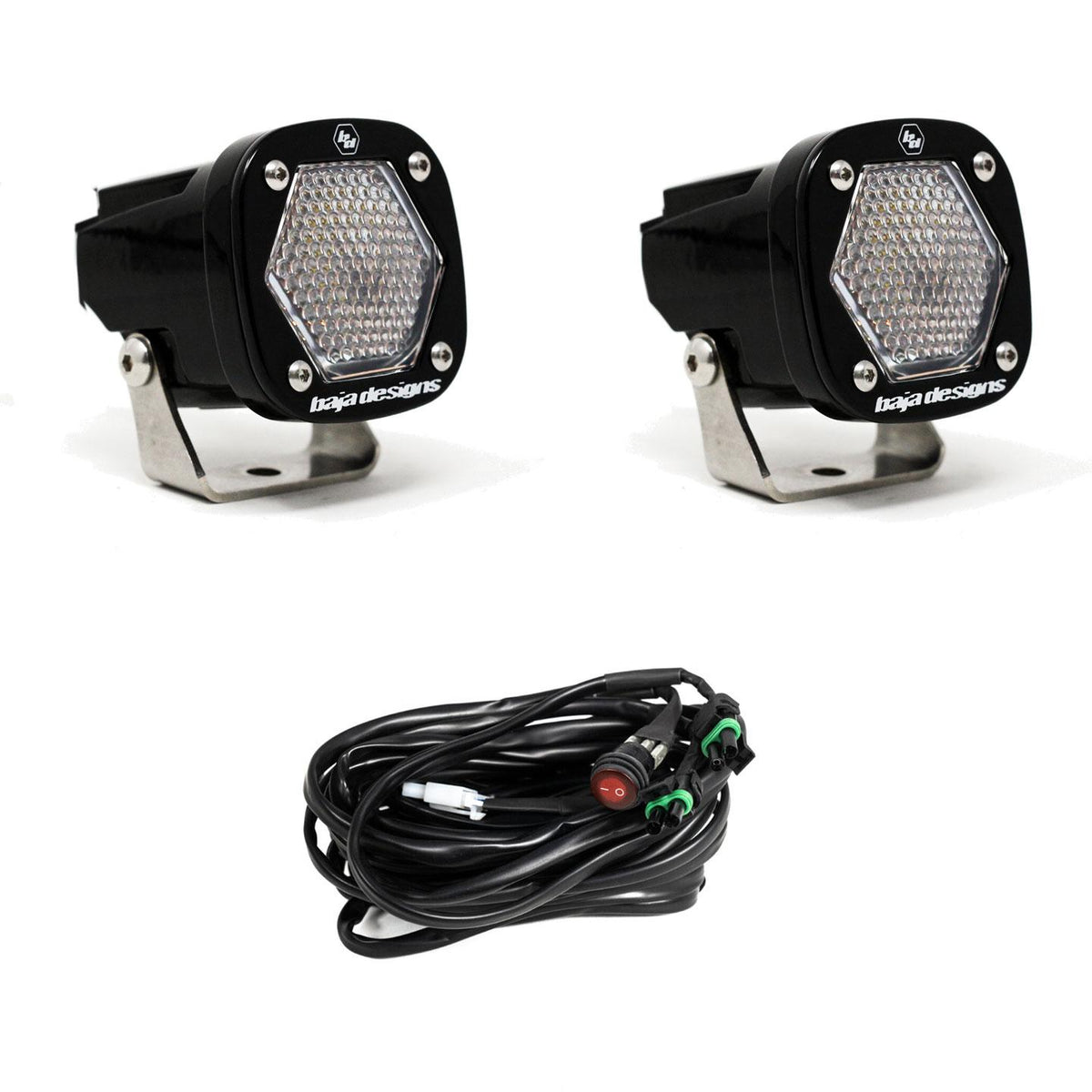 Baja Designs S1 LED Pod Pair – Compact Off-Road Lights