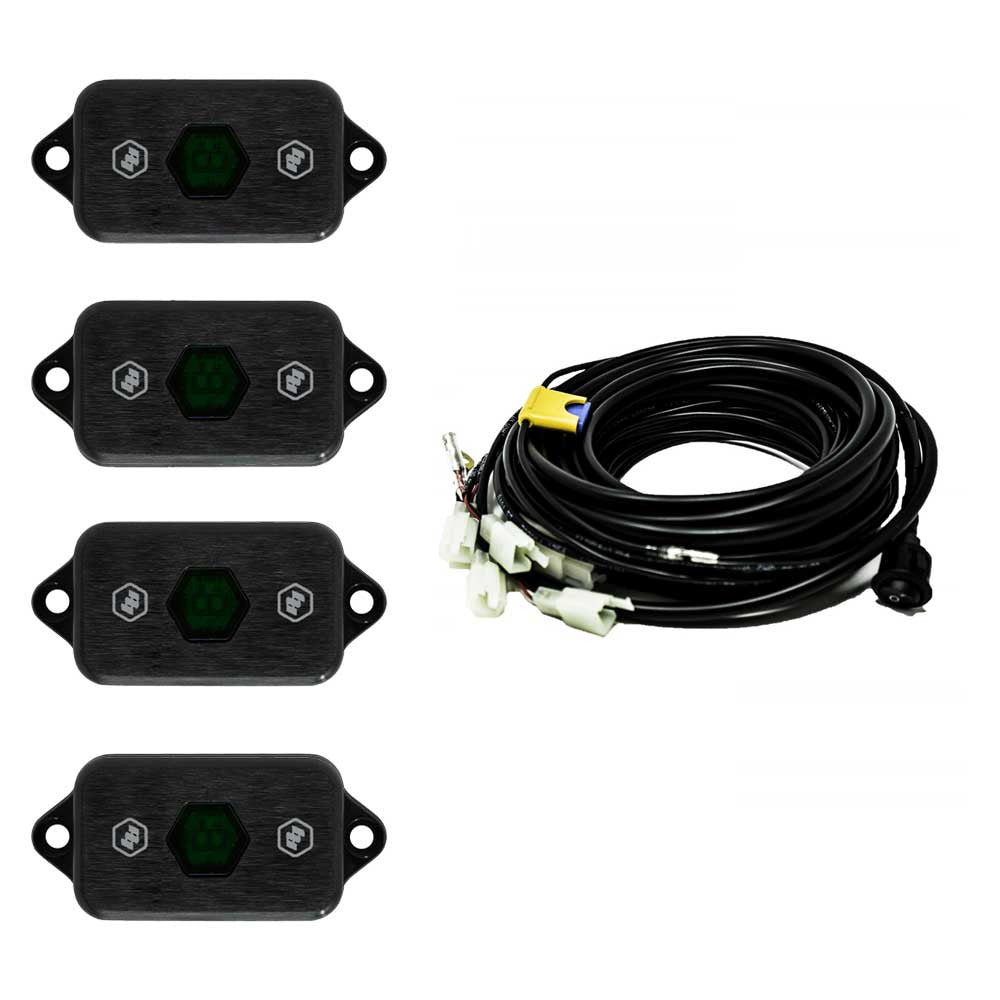 Baja Designs Universal LED Rock Light Kit – 4 Pods