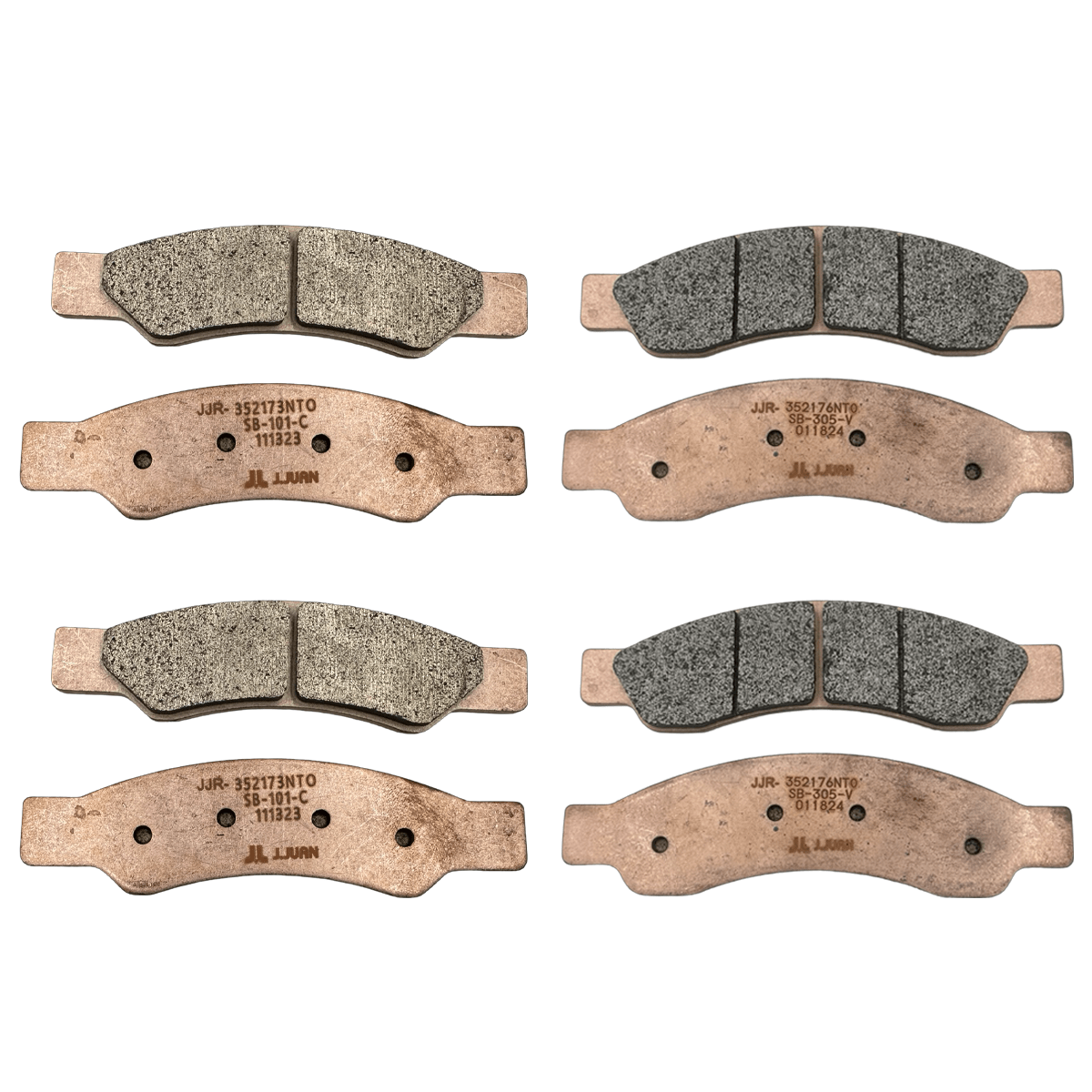 Can-Am Maverick R Upgraded Racing Brake Pad Set by ByBre / J.Juan