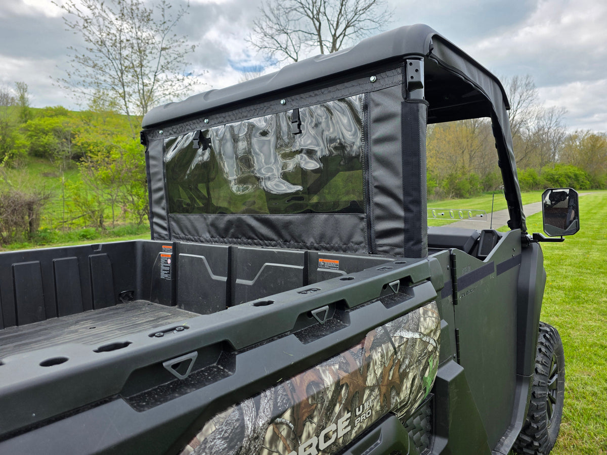 CFMoto ZForce 950 Sport 4 - Soft Back Panel with Mesh/Vinyl Window