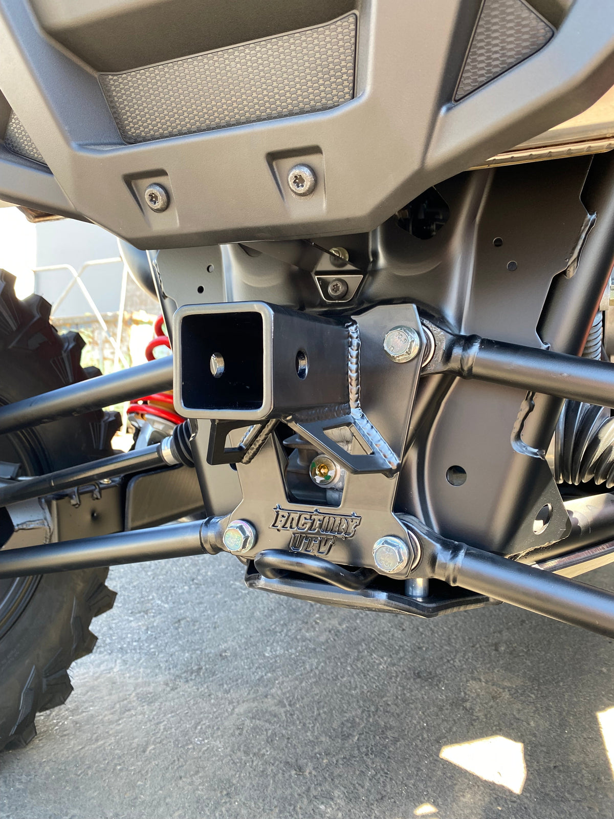 Polaris RZR RS1 Rear Hitch Receiver