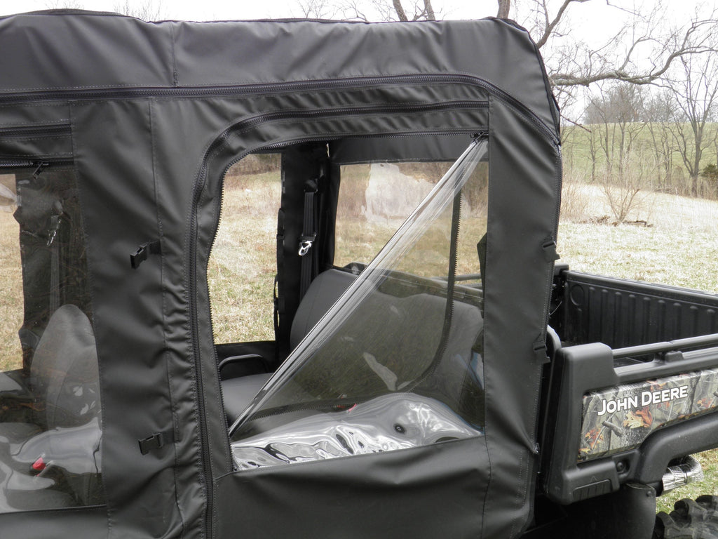 John Deere Gator XUV 4-Seater - Full Cab Enclosure for Hard Windshield