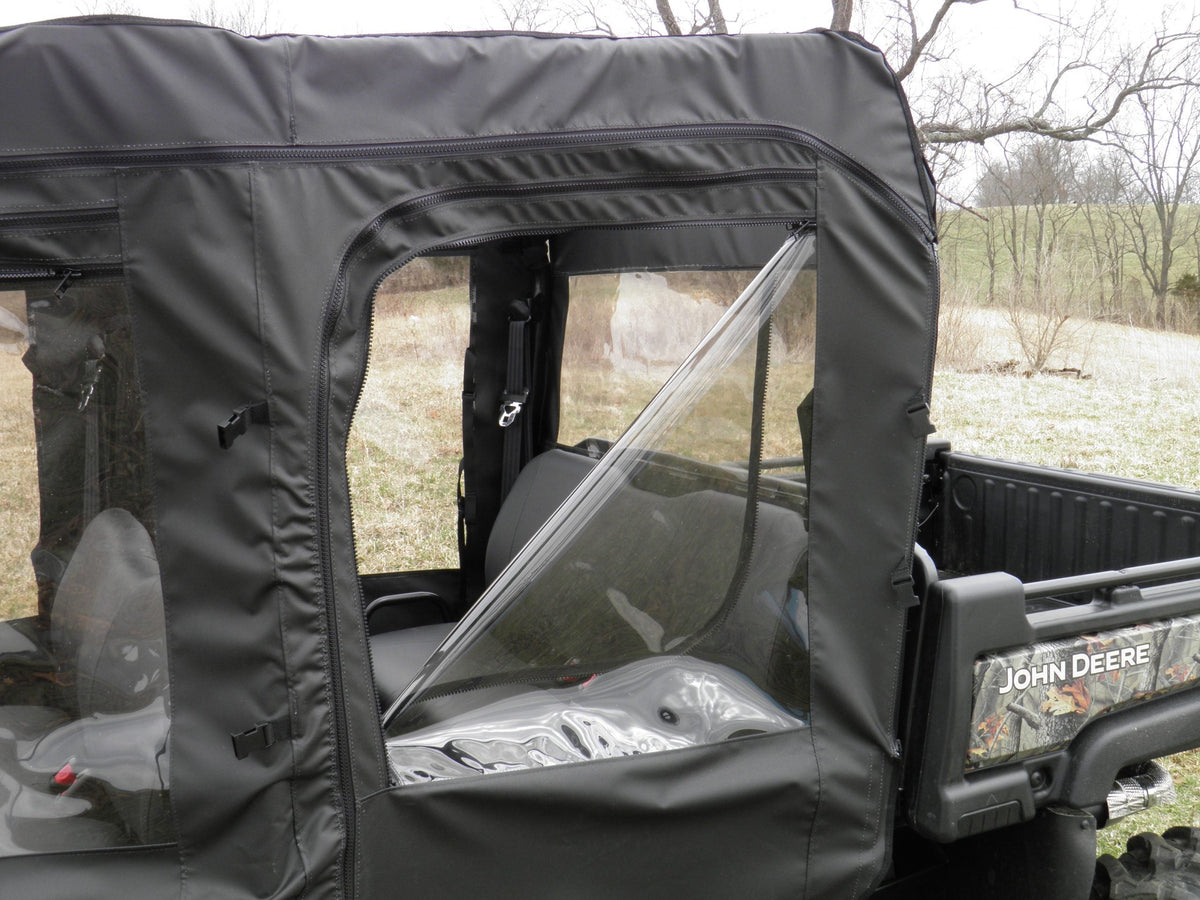 John Deere Gator XUV 4-Seater - Full Cab Enclosure for Hard Windshield