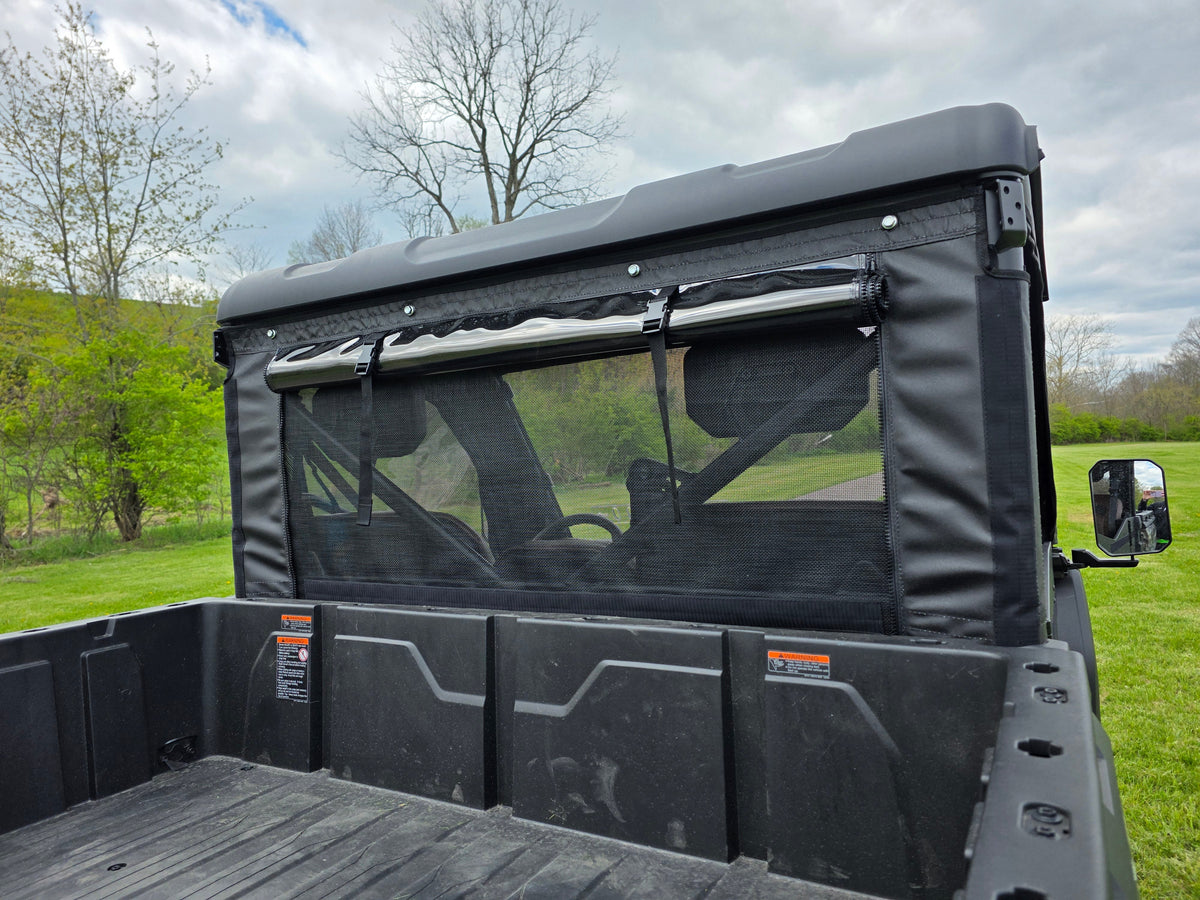 Kawasaki Pro-MX - Soft Back Panel with Mesh/Vinyl Window