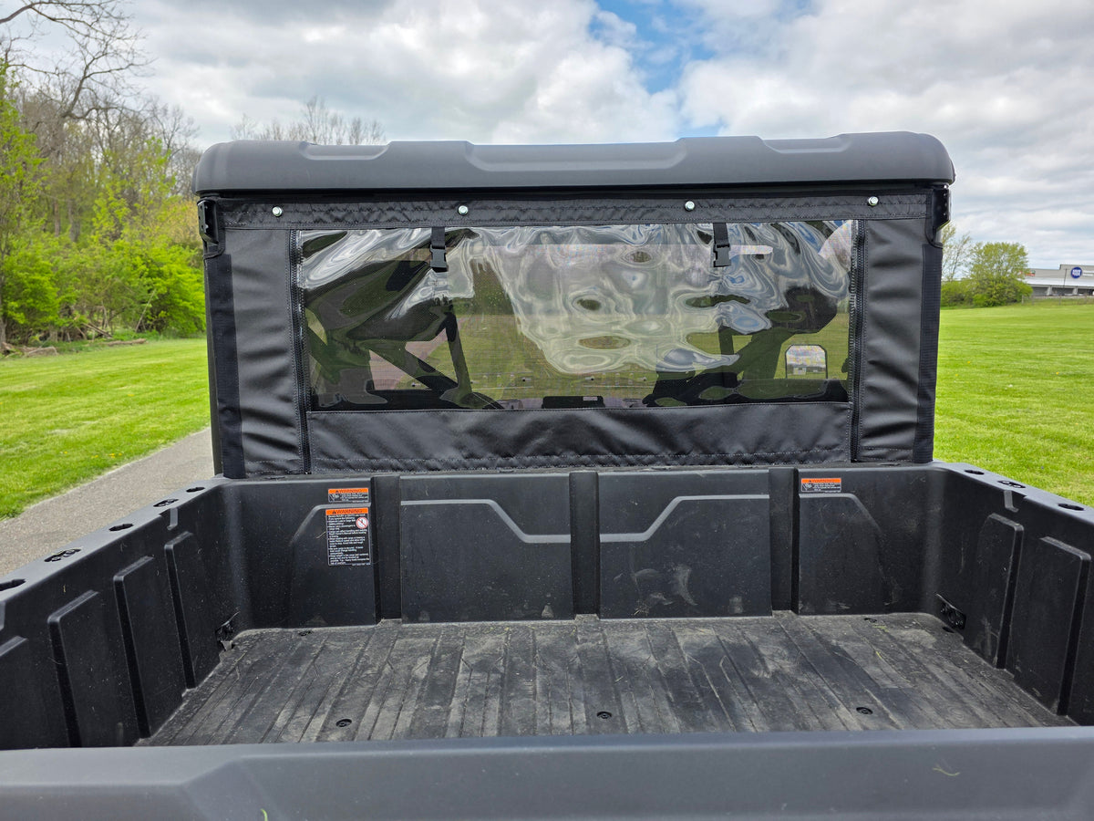 Kawasaki Pro-MX - Soft Back Panel with Mesh/Vinyl Window