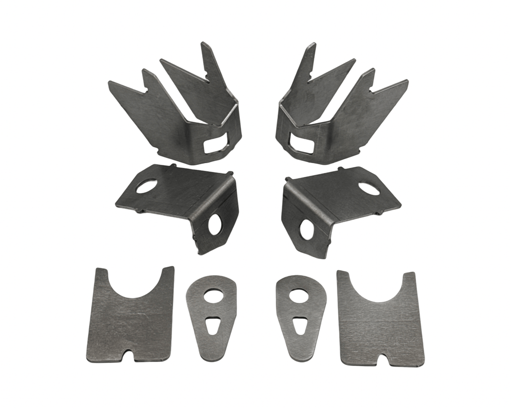 Can-Am Maverick R Trailing Arm Mount Pivot 4130 Chromoly Weld-On Gusset Kit