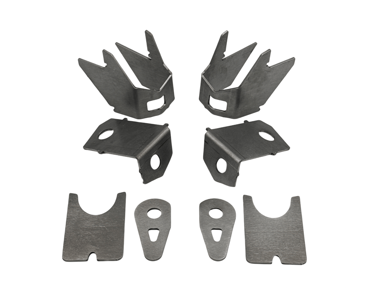 Can-Am Maverick R Trailing Arm Mount Pivot 4130 Chromoly Weld-On Gusset Kit