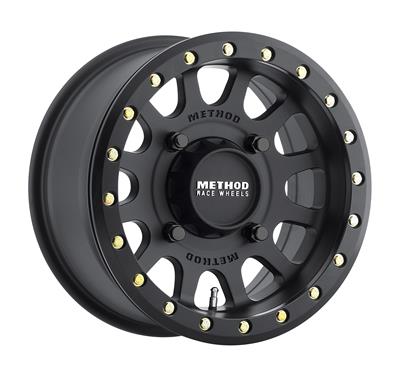 Method Race Wheels MR401 UTV Beadlock Matte Black Wheels - S0387
