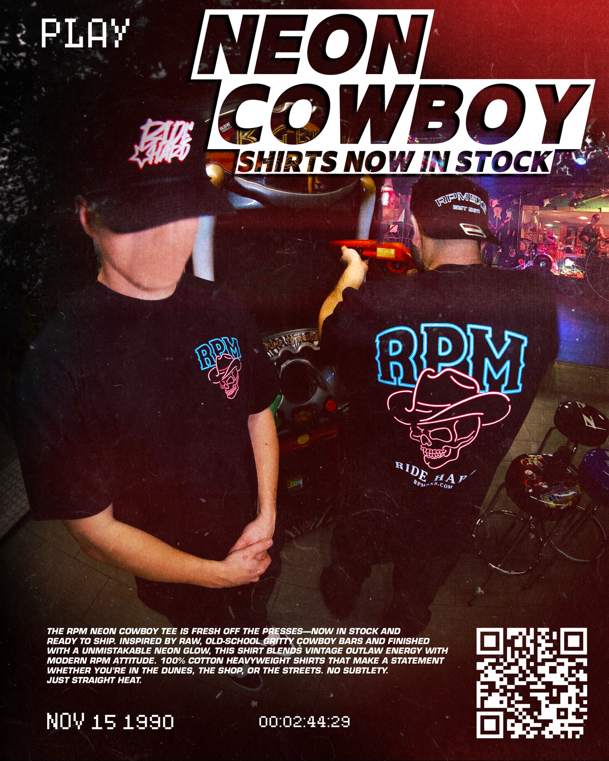 Neon Cowboy T-Shirt