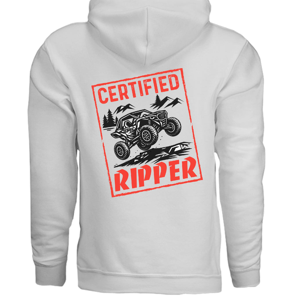 TMF Ripper Hoodie White