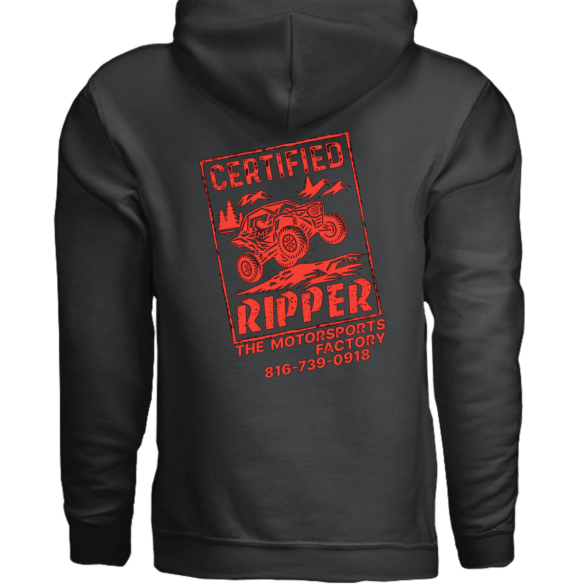 TMF Ripper Hoodie Black