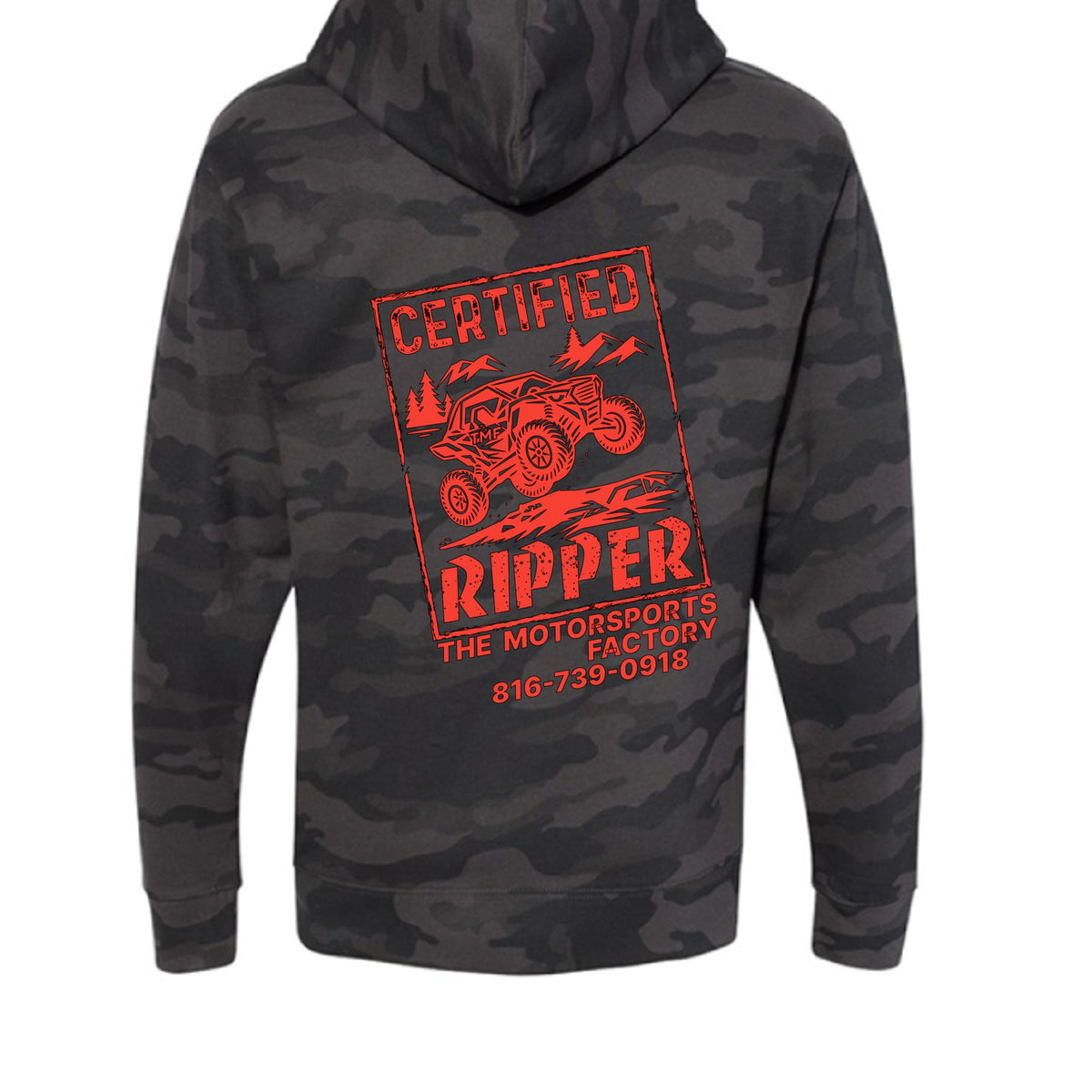 TMF Ripper Hoodie Black