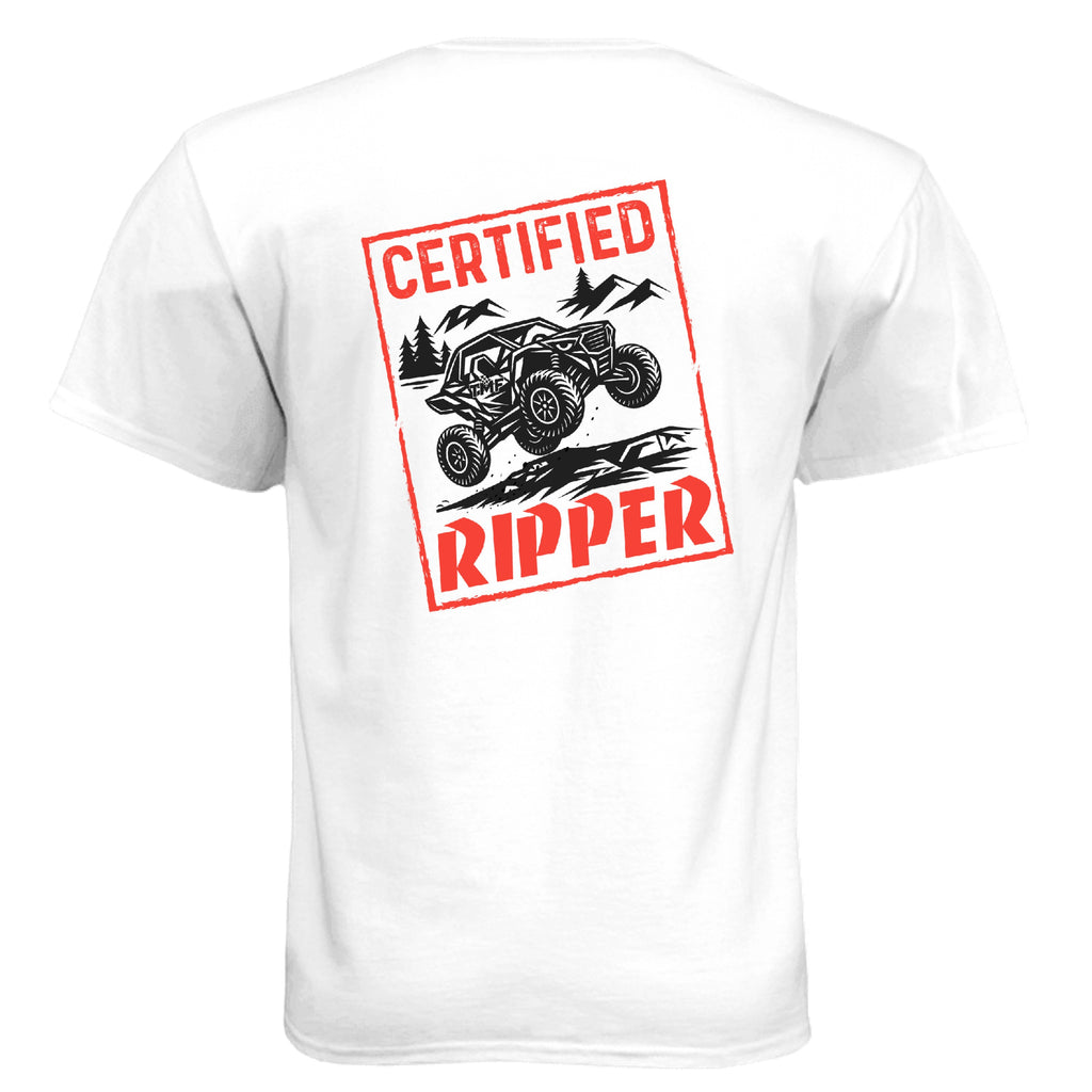 TMF Ripper T Shirt White