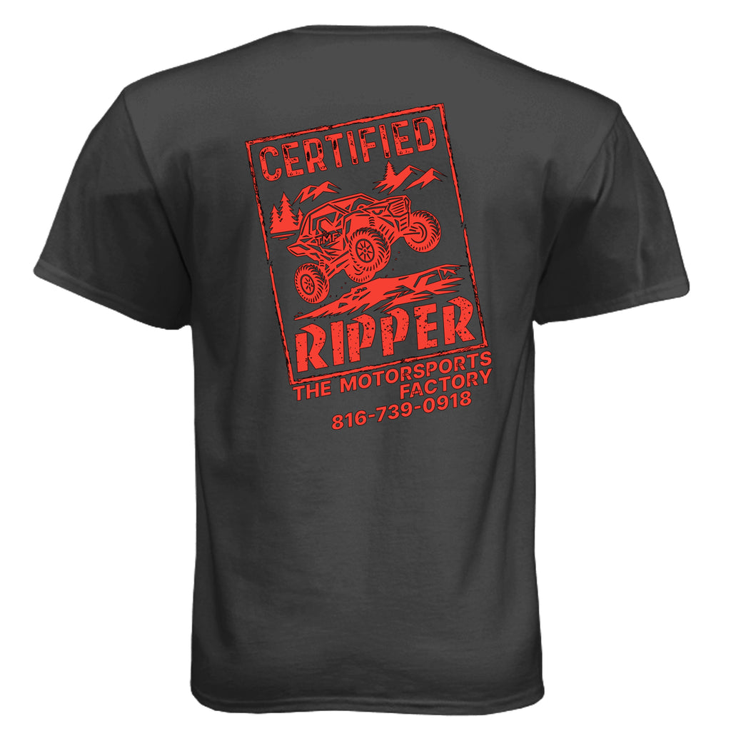 TMF Ripper T Shirt Black