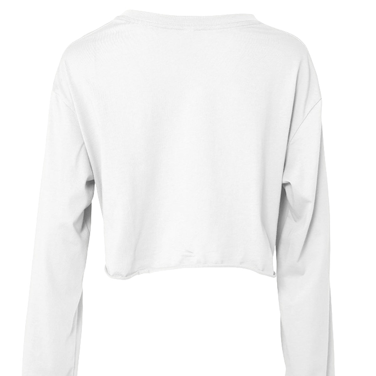 TMF Womens Ripper Pink Long Sleeve Cropped