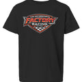TMF Apparel Factory Racing T Shirt Youth - Black