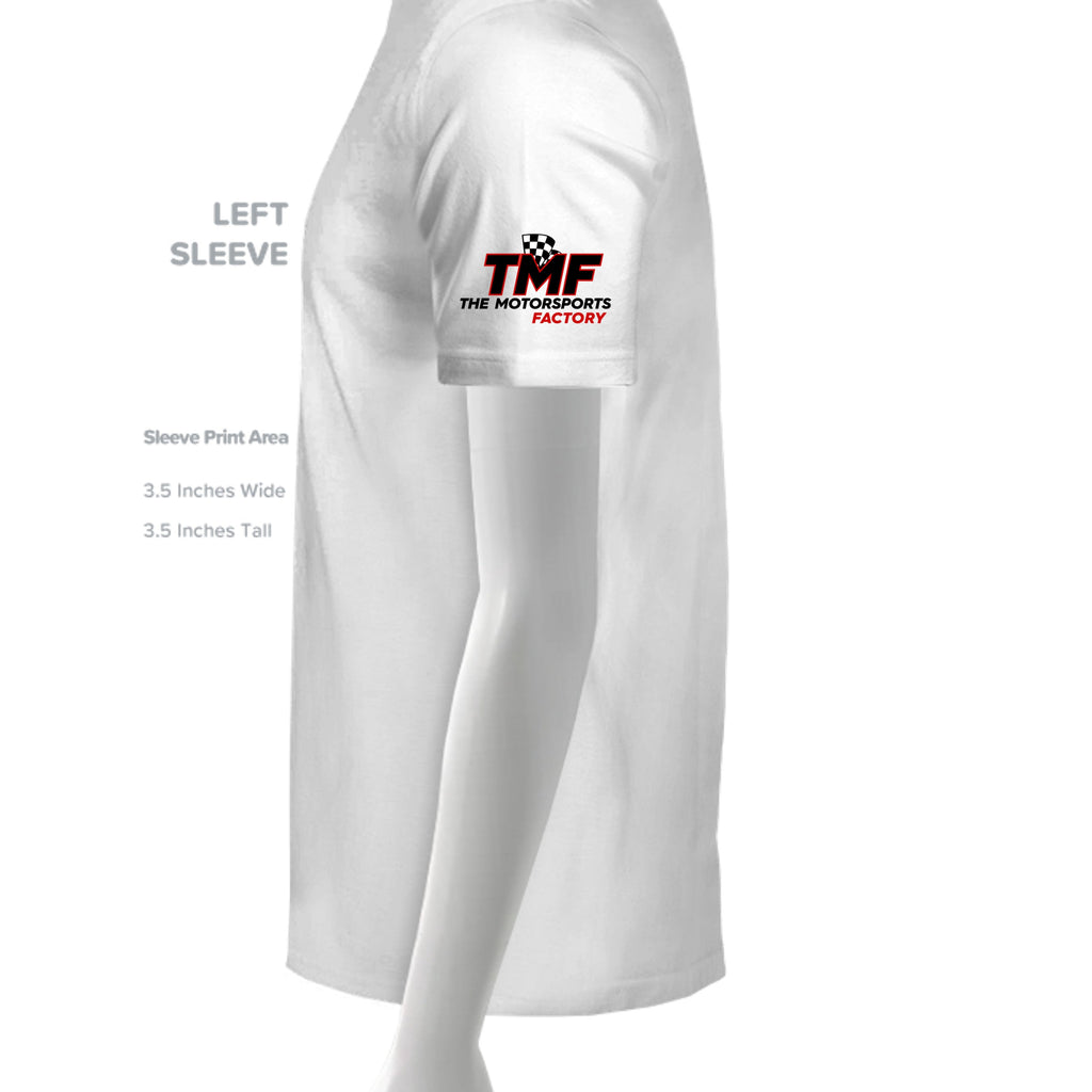 TMF Apparel The Factory Podcast Tee - White