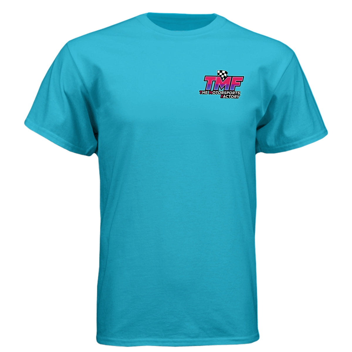 TMF Apparel Pink/Purple Tee - Blue