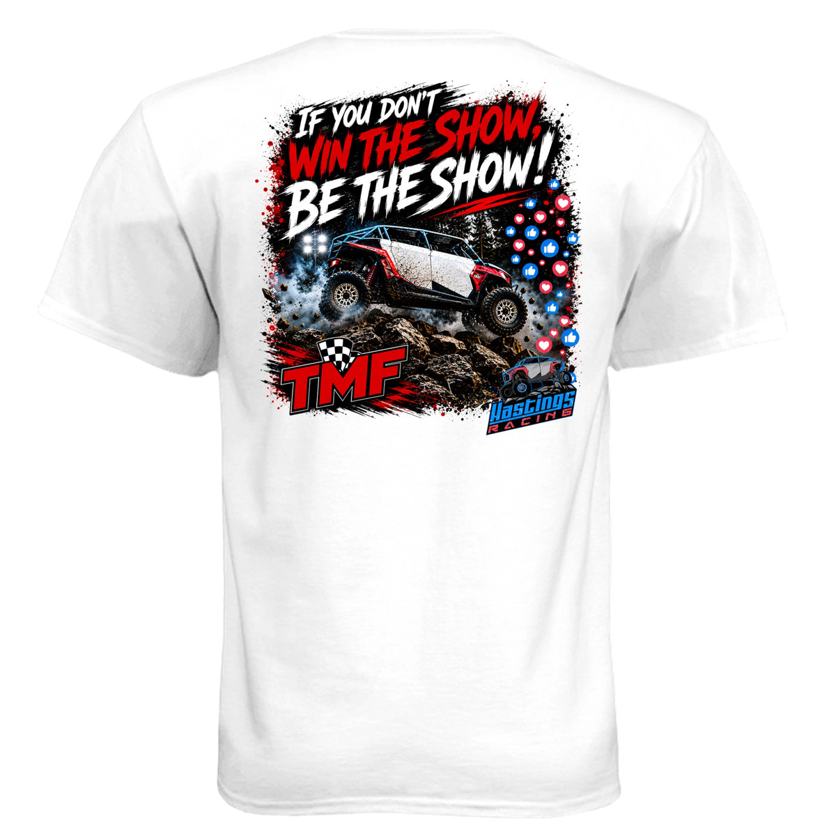 TMF Apparel Levi Hastings PSE Burnout - White Tee